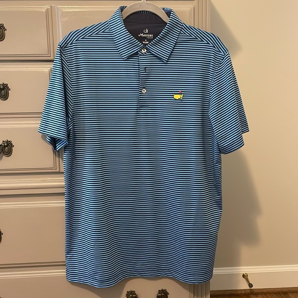 Masters Tech Size Medium Golf Shirt